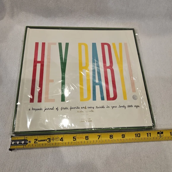 Kate Spade New York First Year Multicolor Memory Book Baby Shower Gift NWT - Picture 5 of 6